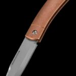 Ok all powerful knife gods I need some advise I want to wet form a leather pouch with a folder inside which I want to leave in overnight will this rust it's VG10 and Copper.