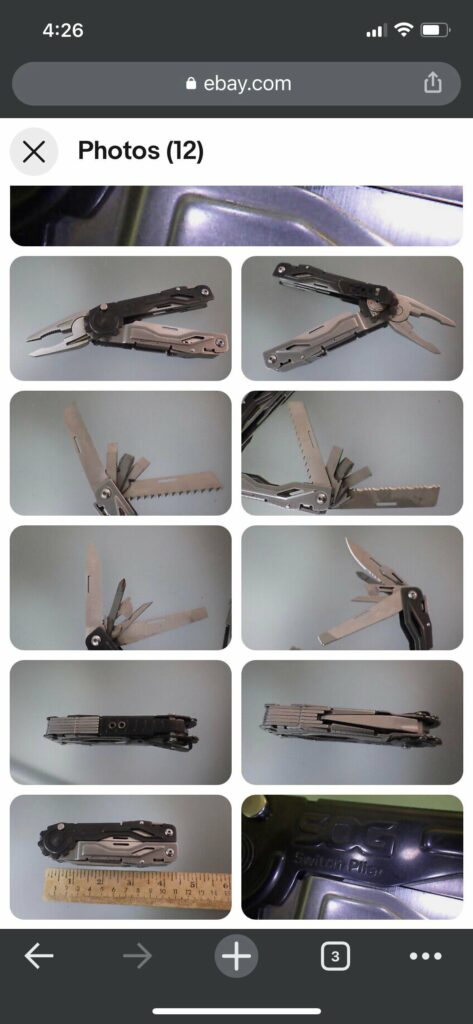 Is this a real multitool? I have a SOG switchplier but mine only has tools on the one side. If this is a real thing what’s the model? I can’t find it on Google wether I type in switchplier 1.0 or 2.0