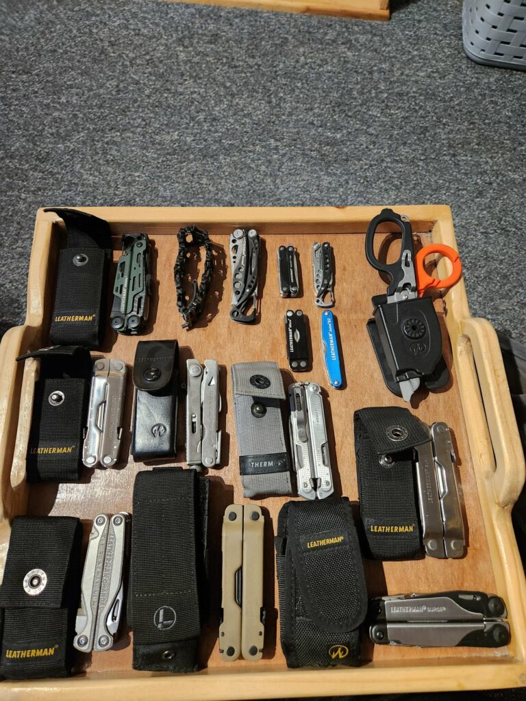 my multitool collection ive gotten over the last few years.