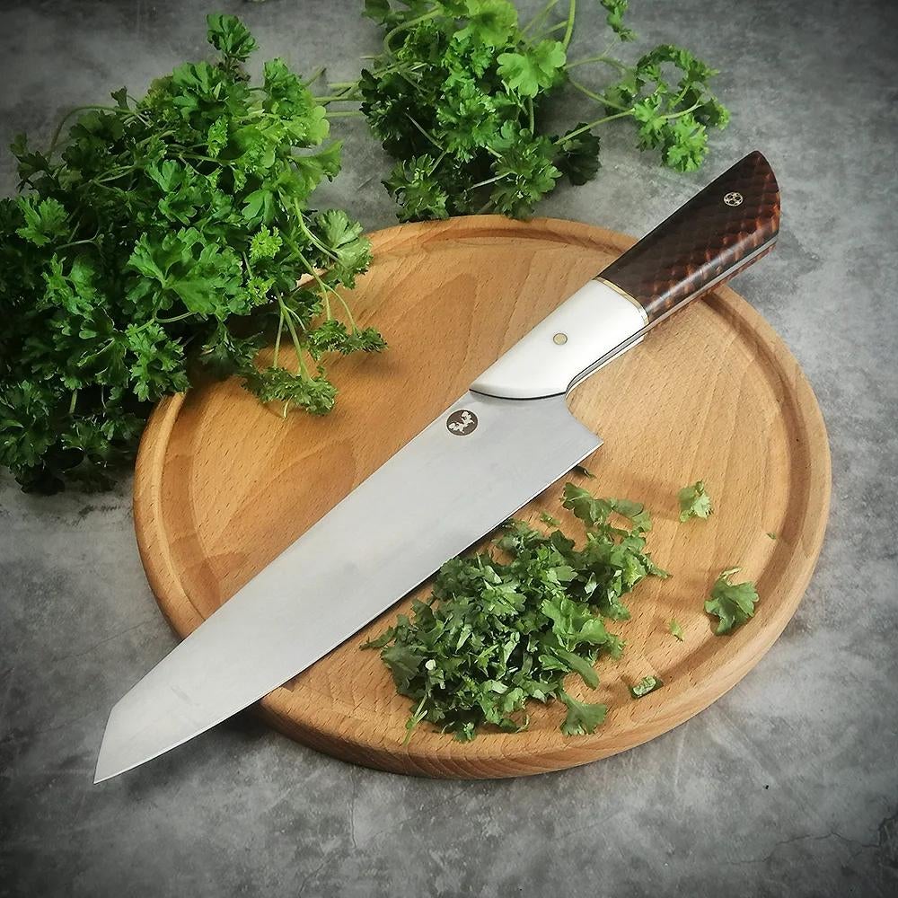 Finished this knife last week.