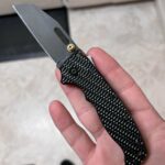 New knife/scales/thumb studs/back spacer day! I love how this turned out!
