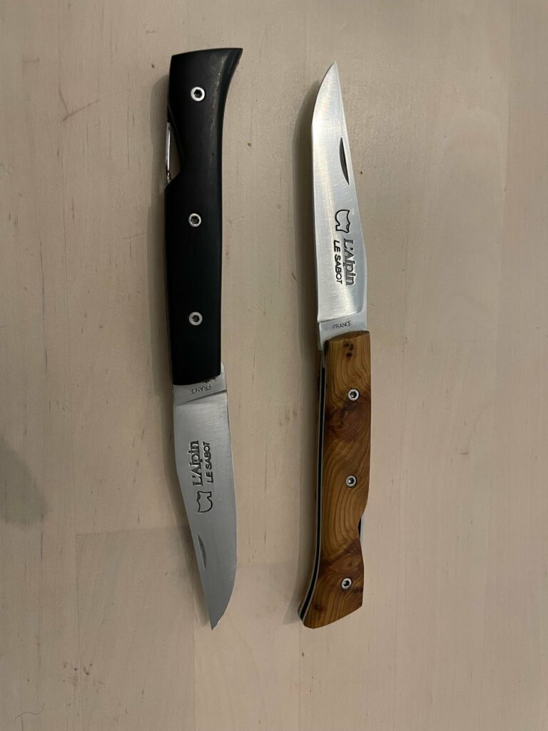 Traditional french “alpin” knives