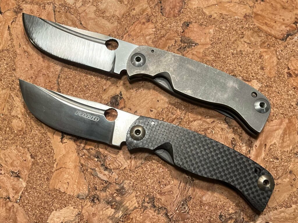 A pair of Farid Mehr Mini K2s
