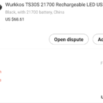 TS30S onsale for 51 on official wurkkos