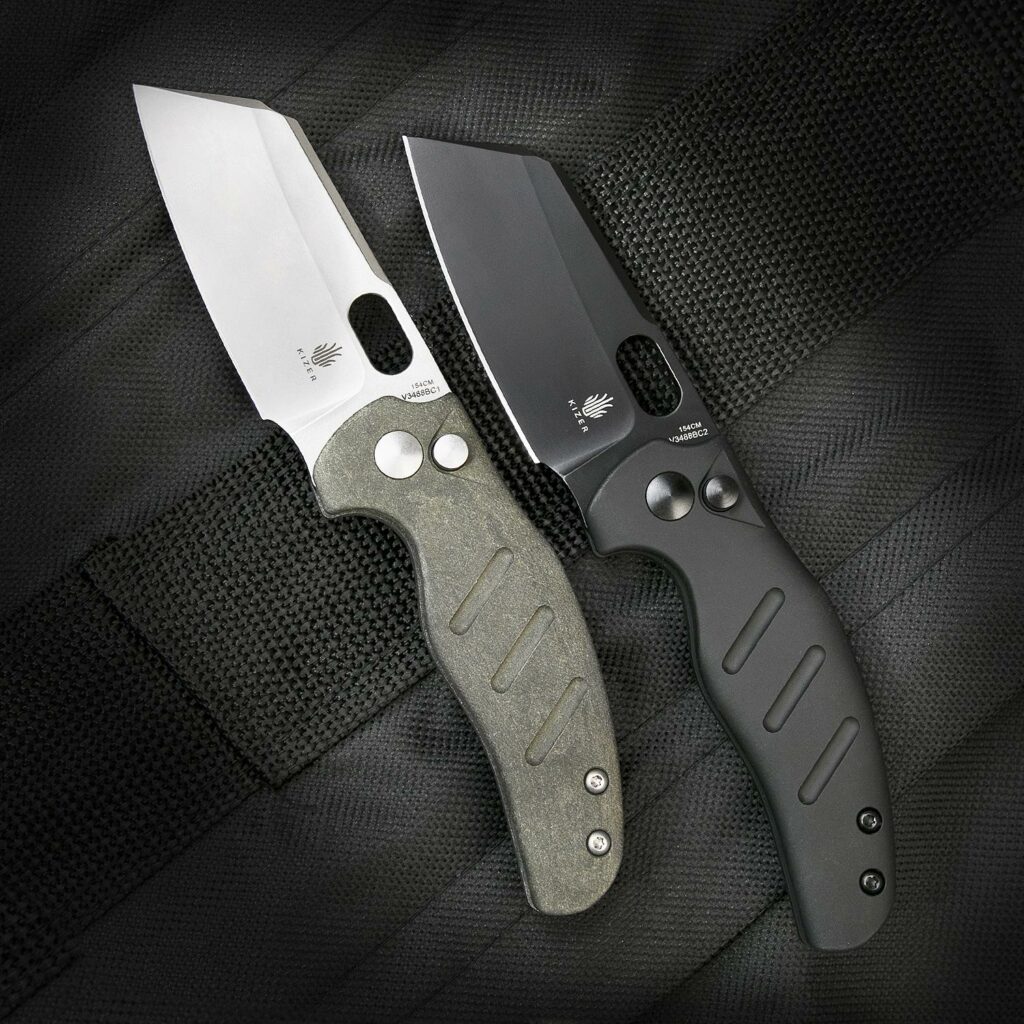 Kizer Button Lock Mini Sheepdog