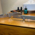 Demko ad20s titanium lightweight w/s45vn & ad20.5 textured titanium in 3v… pure perfection? I believe so