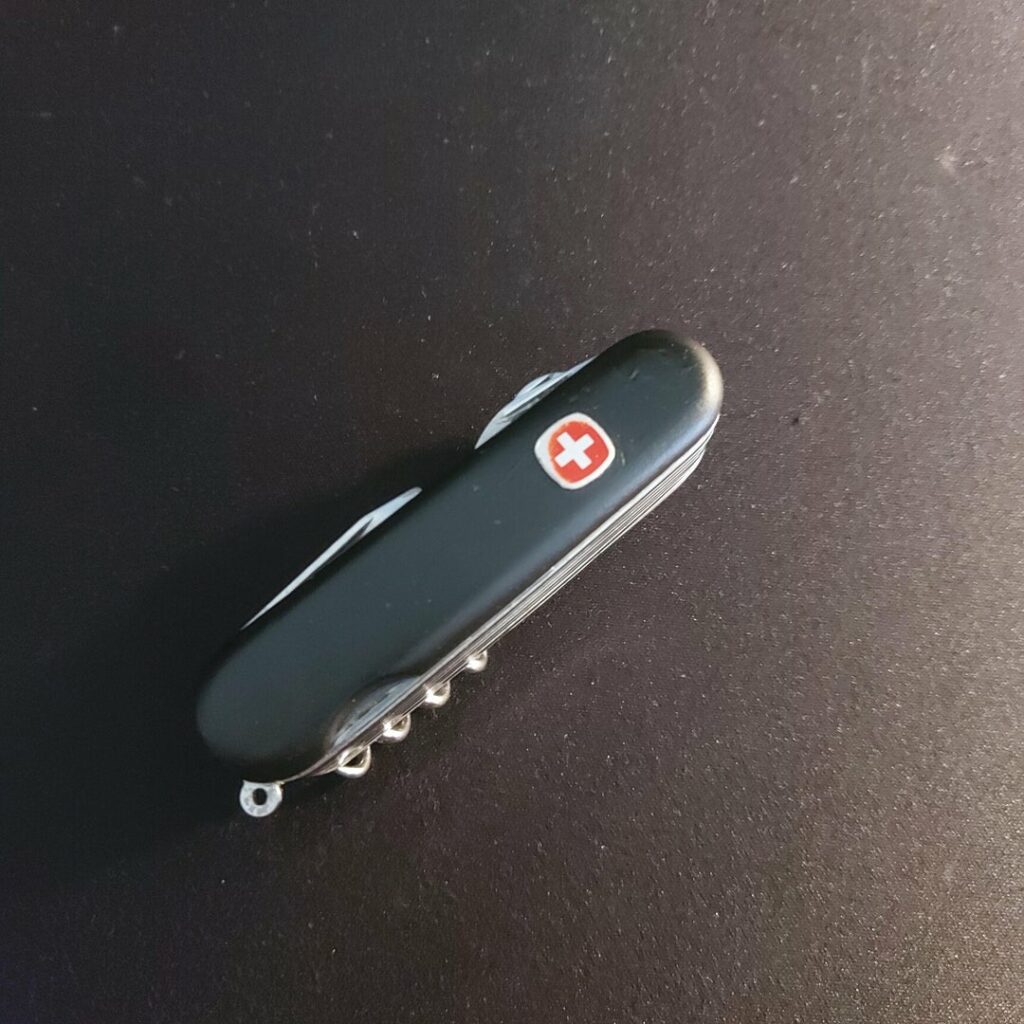 restored this 30+ year old victorinox that belonged to my moms father, i really miss him