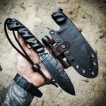 This one's wrapped up. 80crv2 with Ancient Bog Oak, and titanium pins.