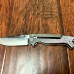 Cold Steel AD-15 Wearing New Titanium Scales!