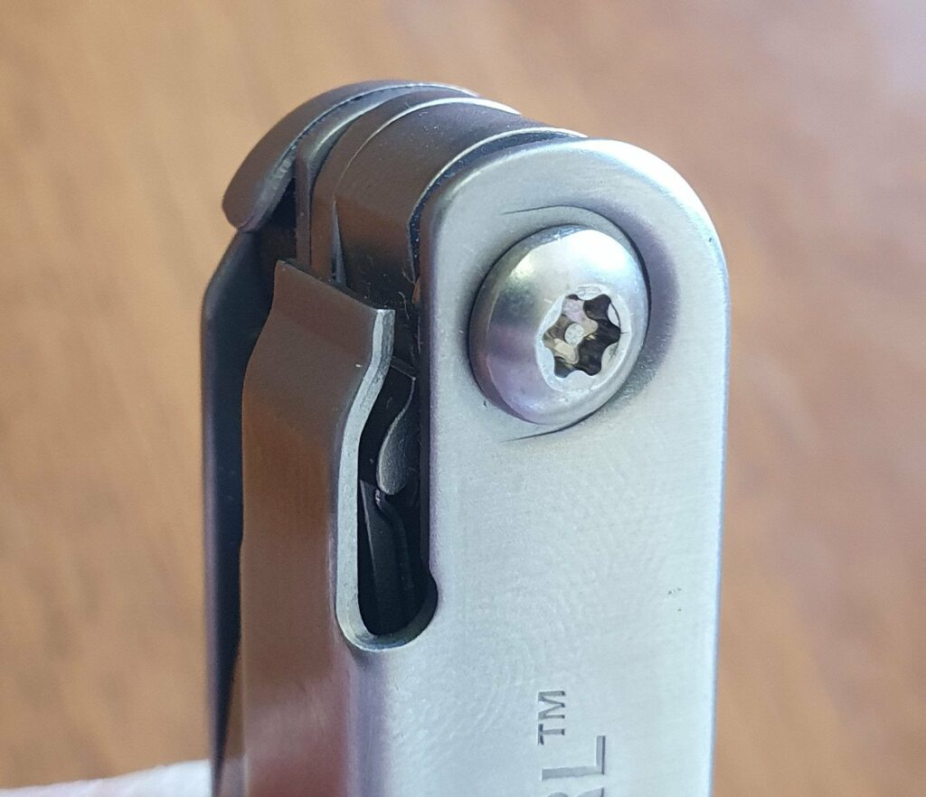 My Leatherman Curl bit holder has an extra notch - why?