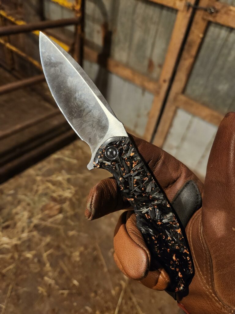 Civivi Praxis cf+copper flake
