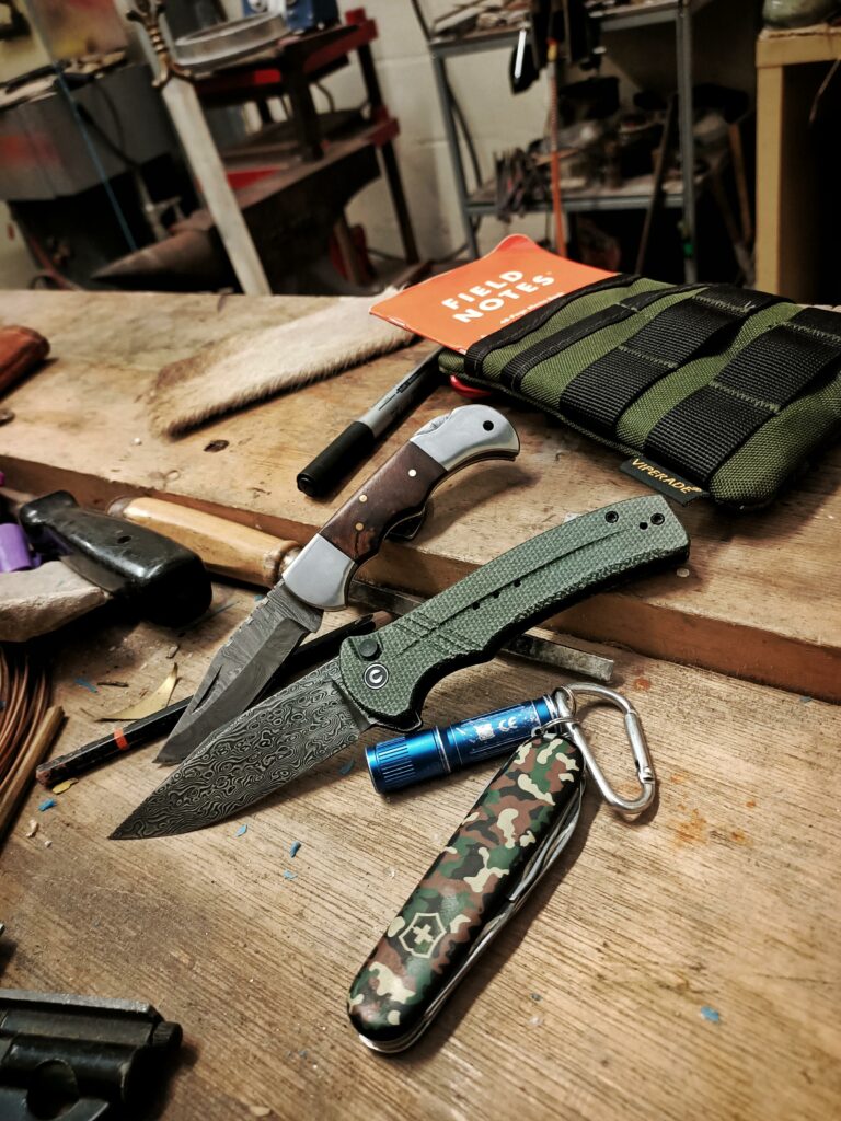 Work desk shot