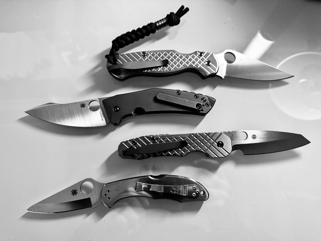 Some spydercos.