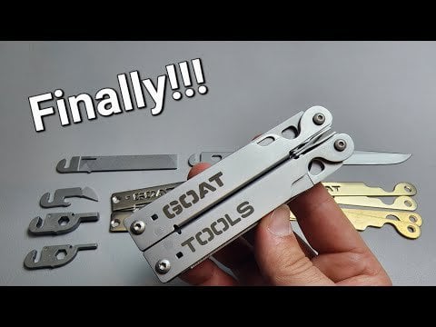 Modular Multitools are the Future. (First look at the GOAT Tool)