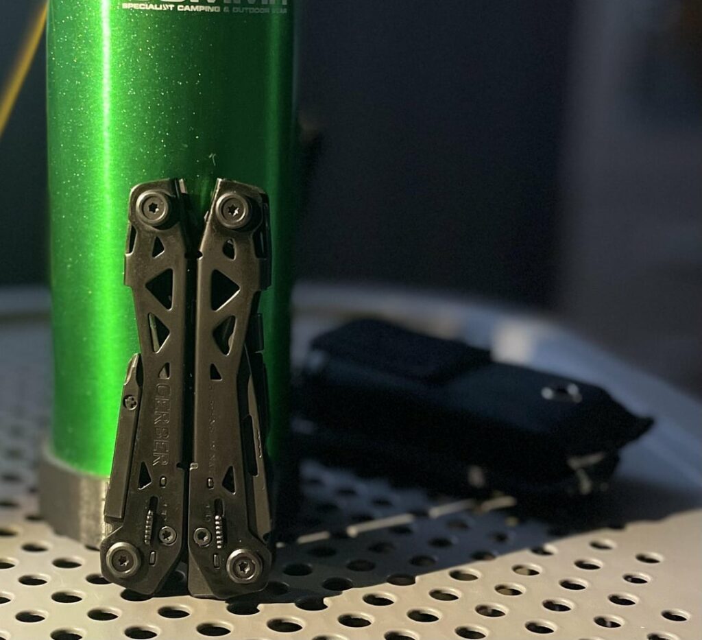 I hate giving up on tools, added patina to the wasted BO finish Gerber NXT