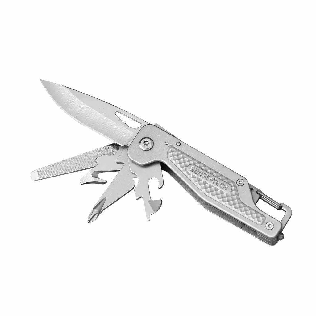 Multitool with locking blade.