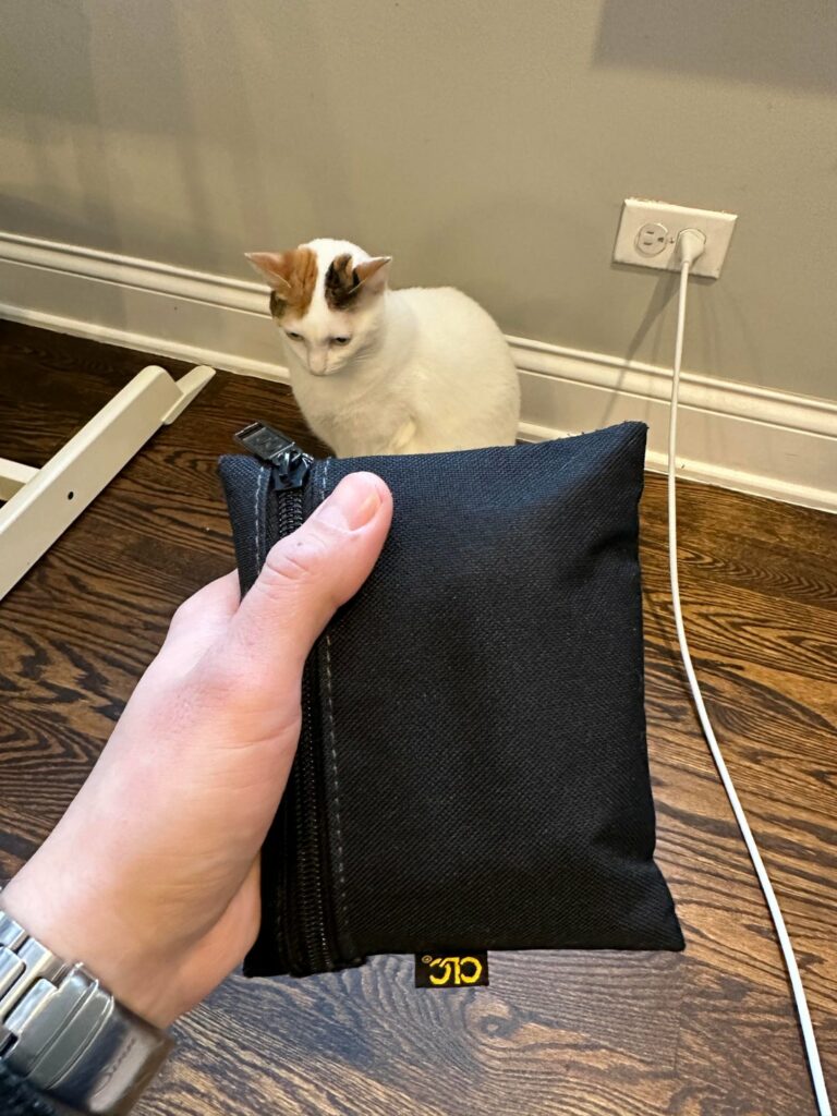 Compact jacket-pocket pouch