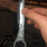 Got bored and made this knife back in 8th grade