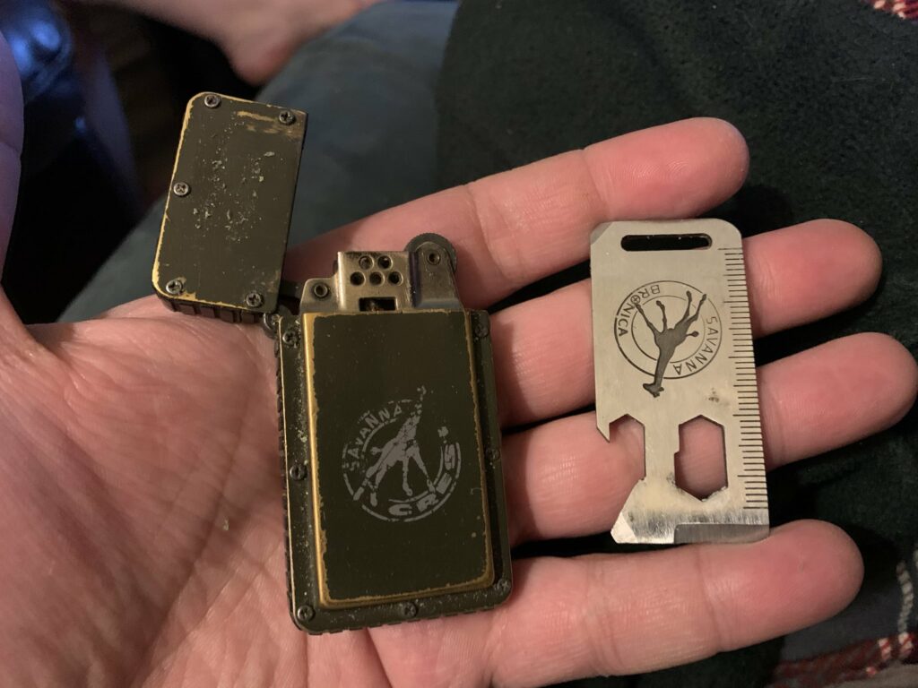 Vintage lighter with multitool