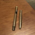 I am a highschool student and am currently taking a manufacturing tech course. I spent near forty hours and machined this brass bolt action pen for my fathers Christmas gift as we share a love for gear/edc.