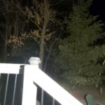 A quick n dirty preview of my 22k lumen dive light, shining on land.