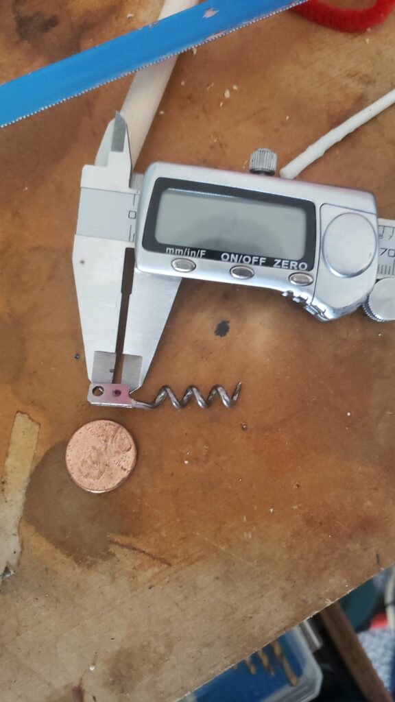 anyone know where I could get a rivet this small? calipers read 2.16. I am putting it on the side of a leatherman