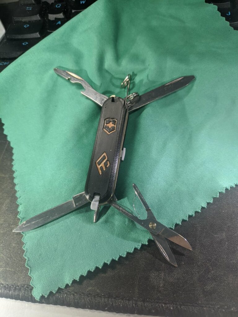 Manager with 3D printed scales and scale tools