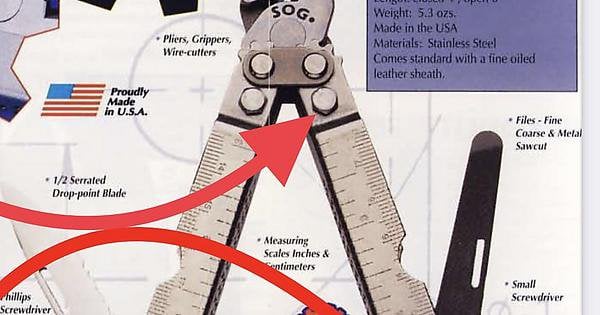 Chicago screws for SOG Pocket Powerplier?