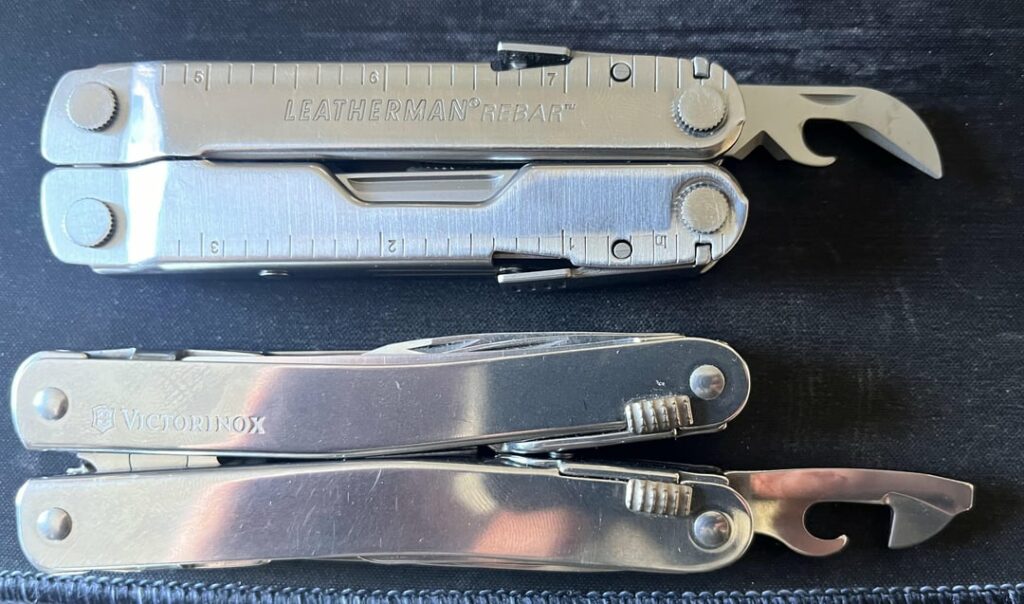 Leatherman vs Victorinox CAN OPENER