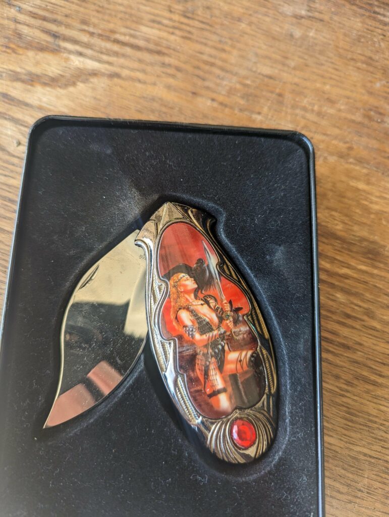 My roommate moved out. I was moving his stuff and found this beauty