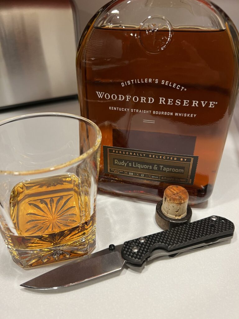 Cracking open a bottle on this New Knife Friday! First 21 for me!