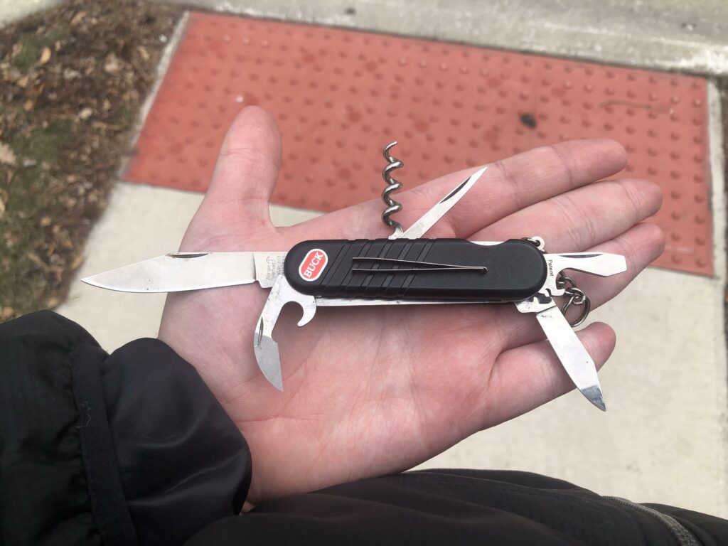 (Identification) Found this little guy lying on the ground while out for a walk. What is this? I didn’t know Buck made multitools
