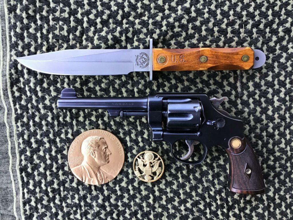 Ek Commando Knife and S&W M1917