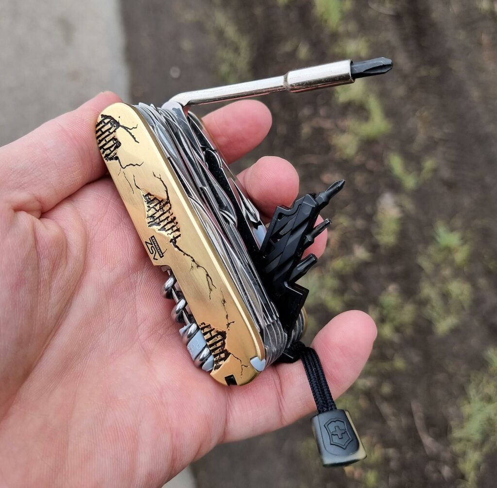 My best sak, victorinox swisschamp xlt, I like the bit system 💪