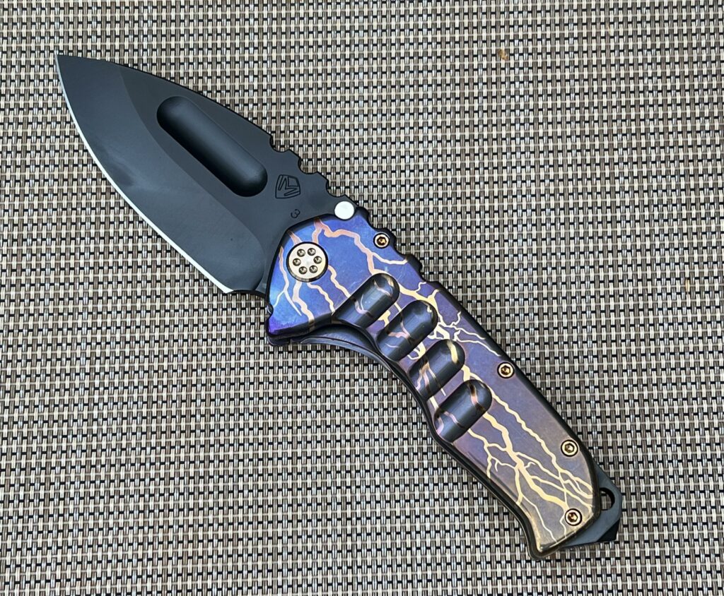 New arrival. Medford Ti with contoured scales and lighting design.