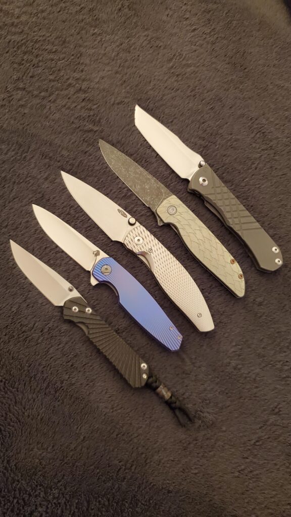 My 5 favorite food groups: Ti, Ti, Ti, Ti, Ti/CF
