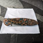 My first attempt at a shipwreck patina on my Leek