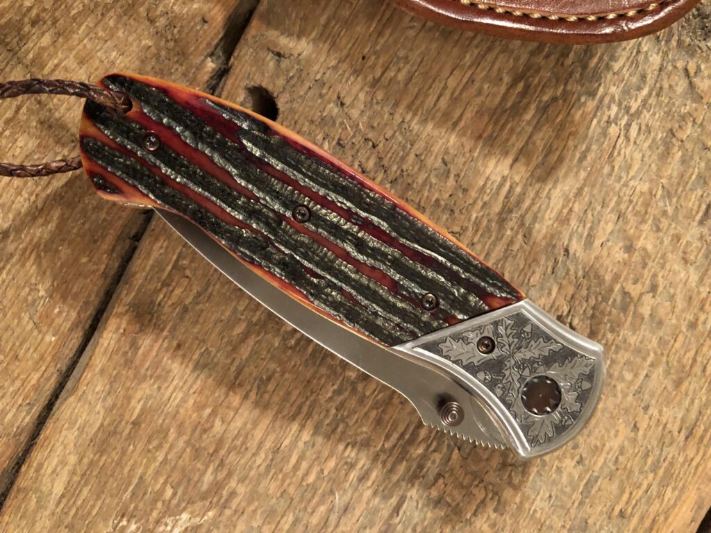 Hand made switch blade