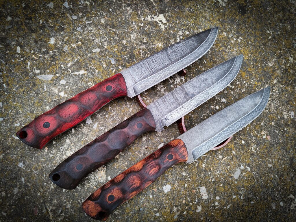 80CrV2 steel classic bushcraft 25cm oal