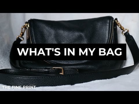 What's In My Bag: Marc Jacobs Classic Q Natasha