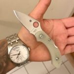 Tissot X Jade Scaled Spyderco Dragonfly