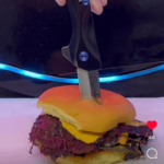 To celebrate, the holiday, we decided to collaborate with my food-truck-owning buddy on a "Knifeburger"