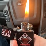 Swapping out my actual zippo for this gem today. Forgot I had it. Sometimes you just need to live on the edge