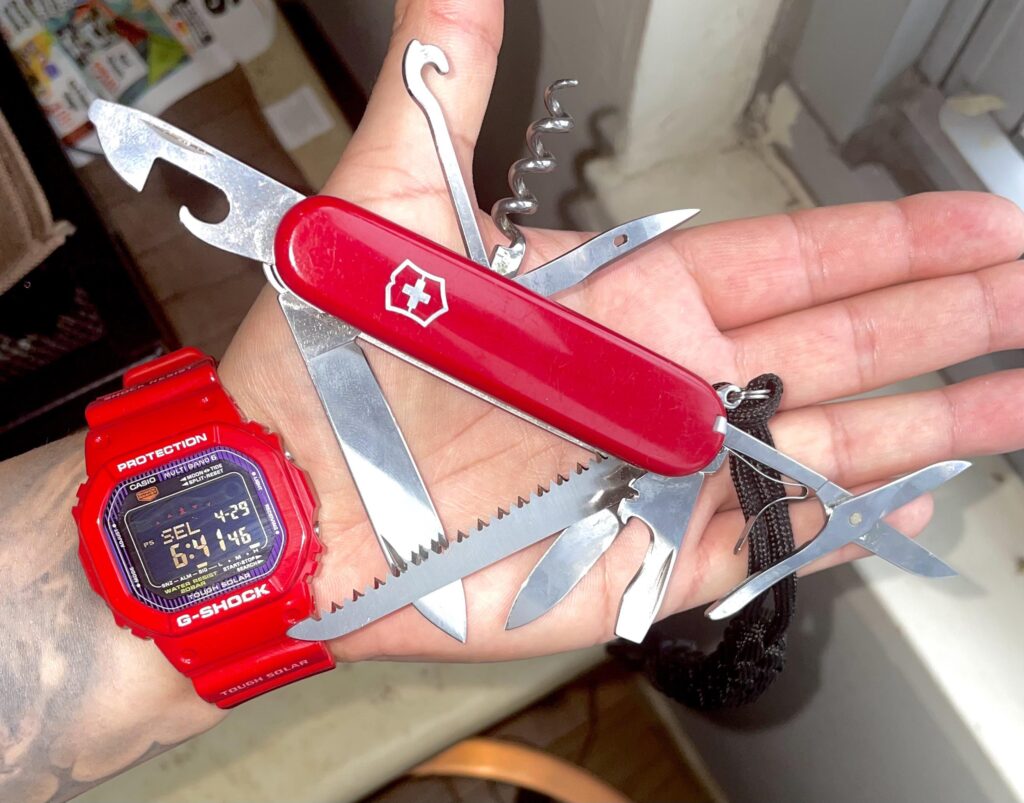 G-Shock X Victorinox Huntsman