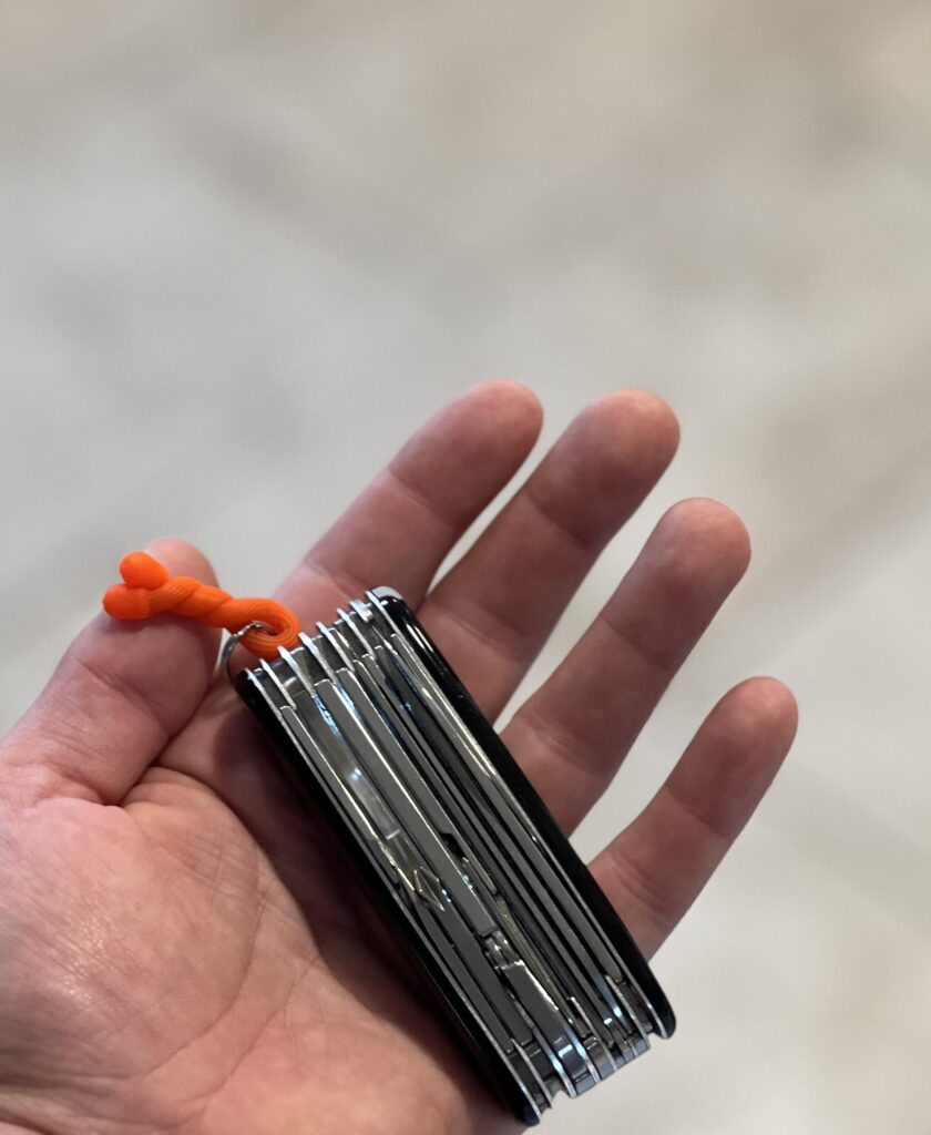 Lazy mans lanyard