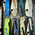 Spyderco knafs - some mods and some exclusives PM2/Sham