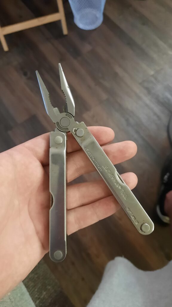 All tools stuck inside