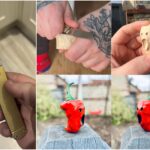 I added a Boker Plus Tenshi (brass) to my collection - It has turned out to be an amazing little knife for carving. This is my 'Ghost Pepper'