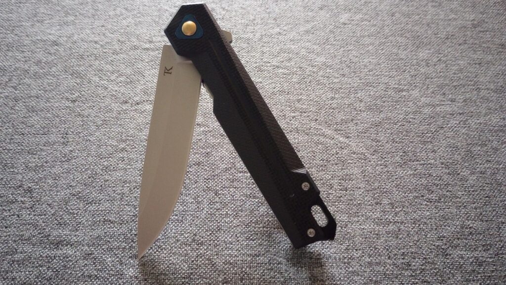 NKD Tacknives BF15 Flipper - G10 Handle - 3.625″ D2 Blade - 4.3 oz.