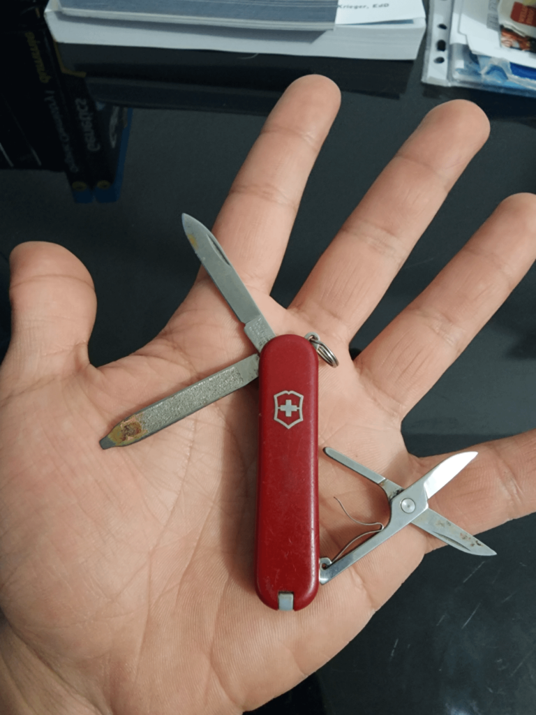 Lil victorinox for $1 at the flea market